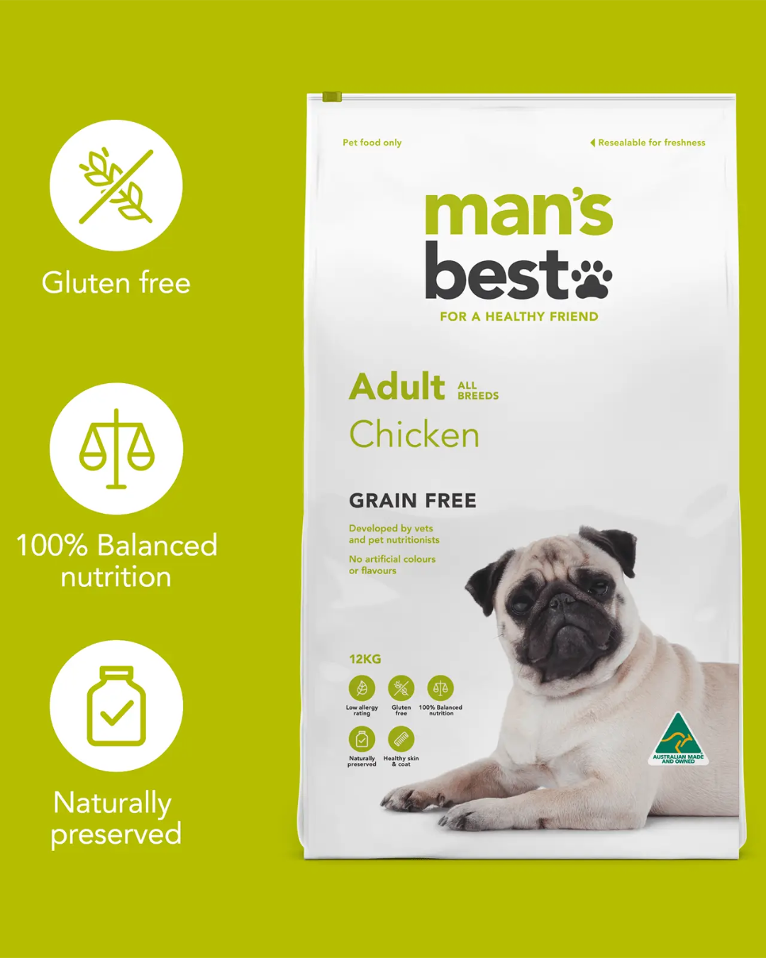 Man's Best Grain-Free Flavours Box