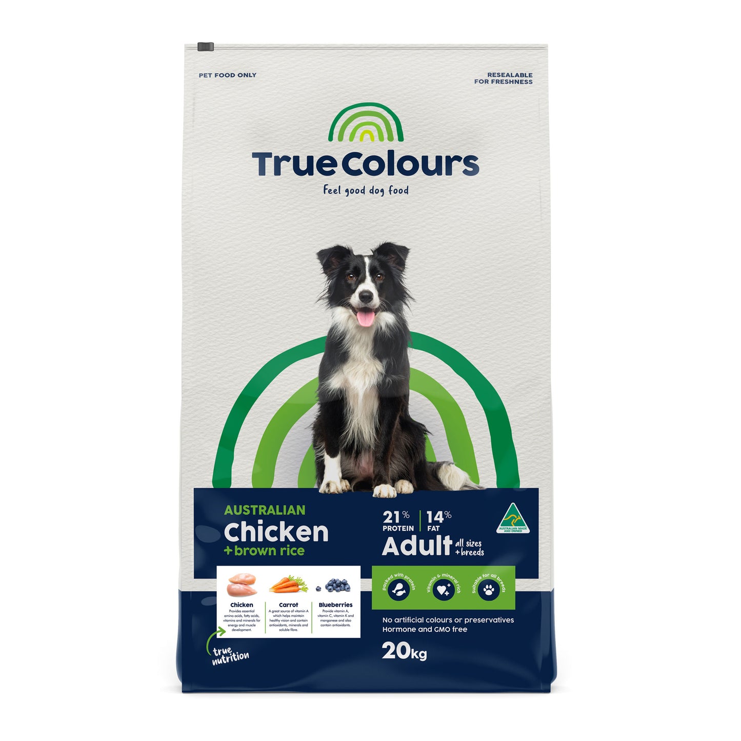 True Colours Chicken Adult Food SAMPLE