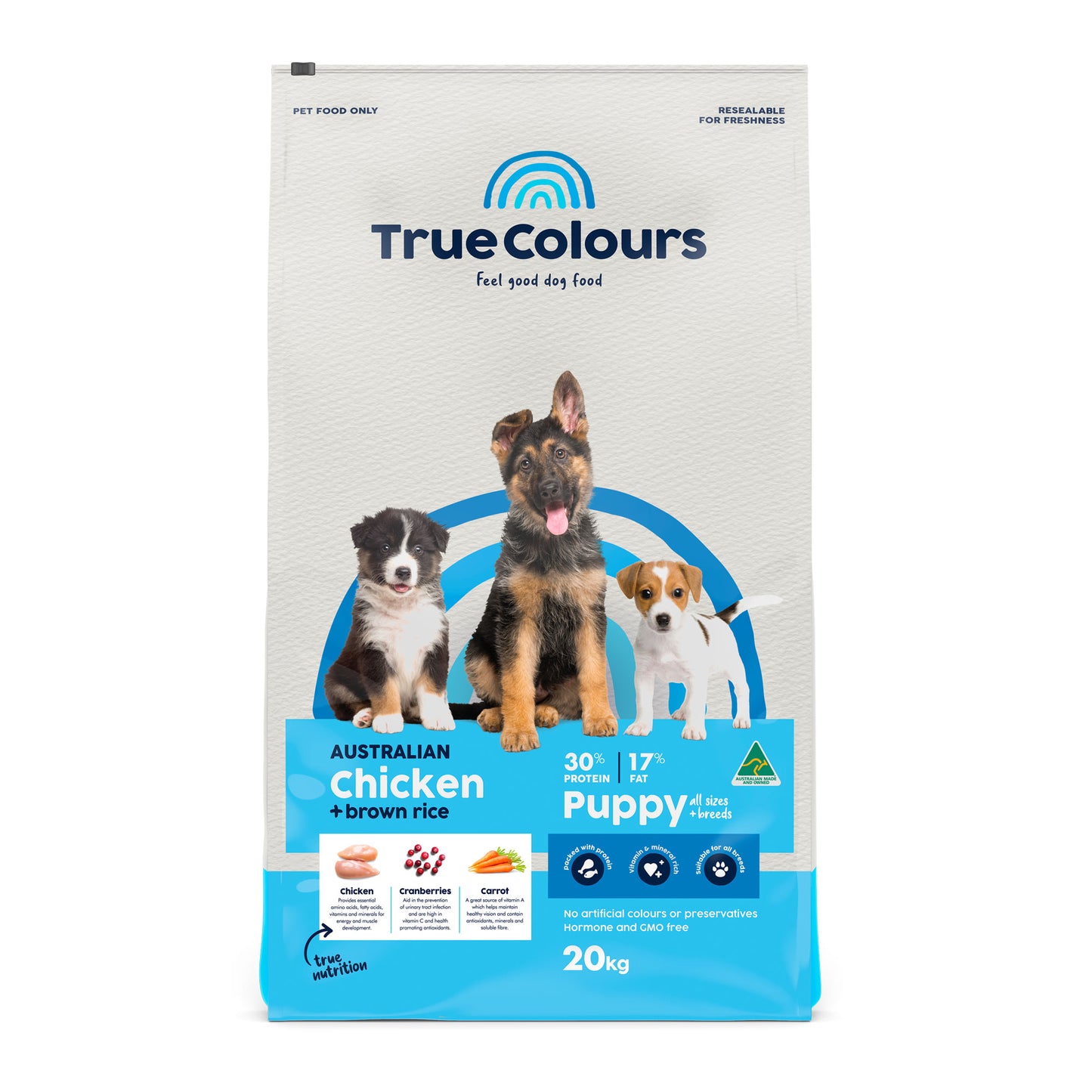 True Colours Chicken Puppy Food SAMPLE
