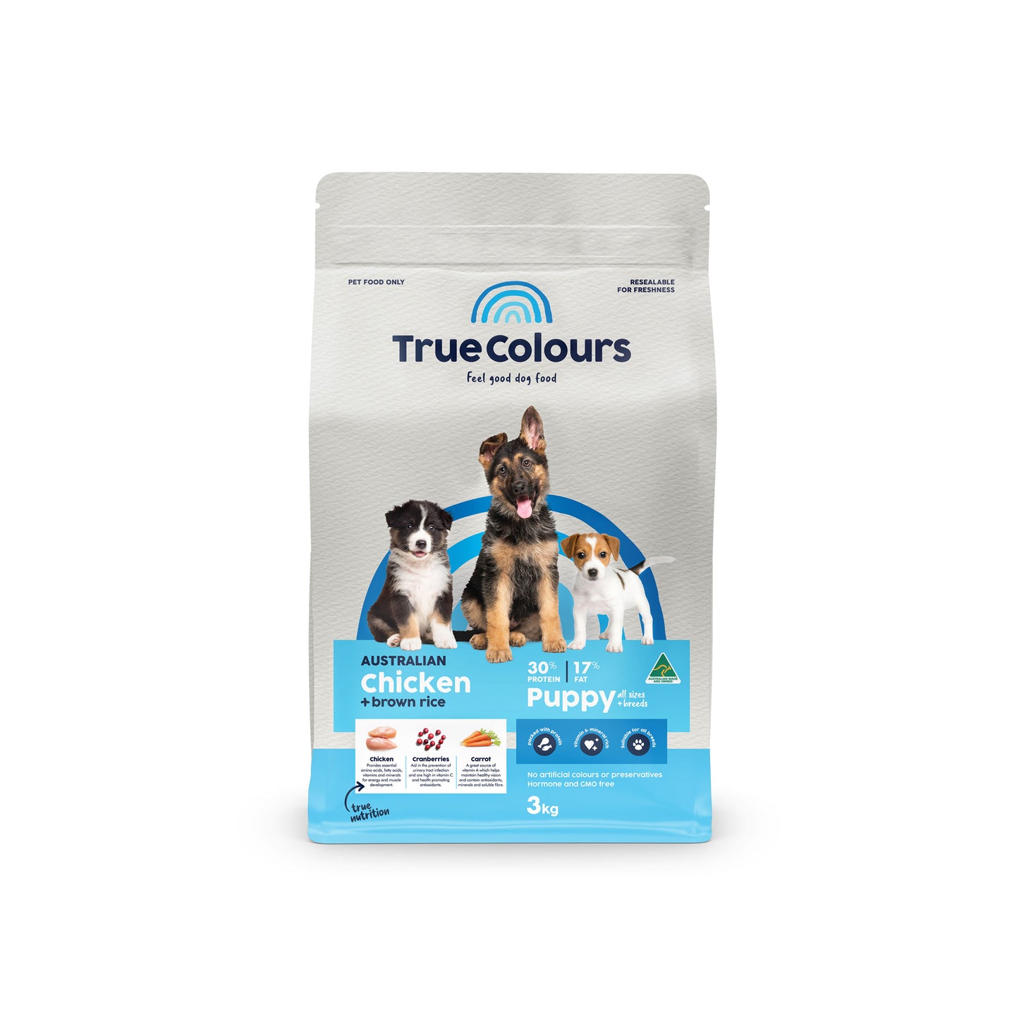 True Colours Chicken Puppy Food SAMPLE