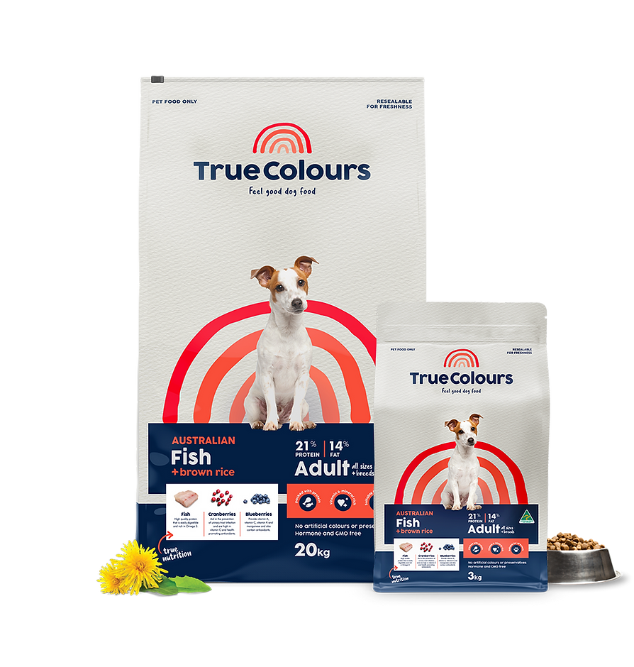 True Colours Fish Adult Food SAMPLE
