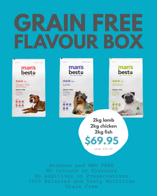 Man's Best Grain-Free Flavours Box