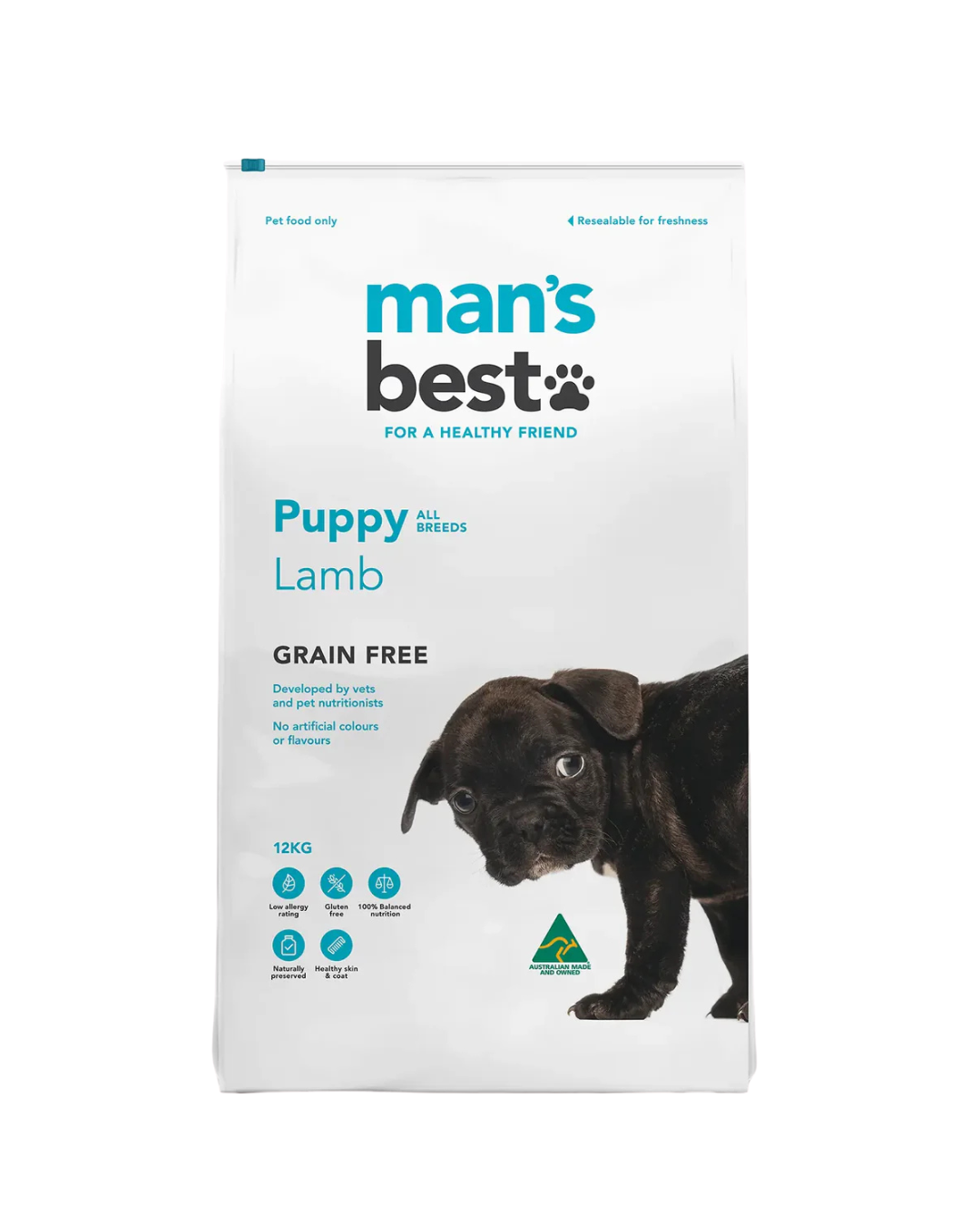 Man's Best Puppy Lamb Food