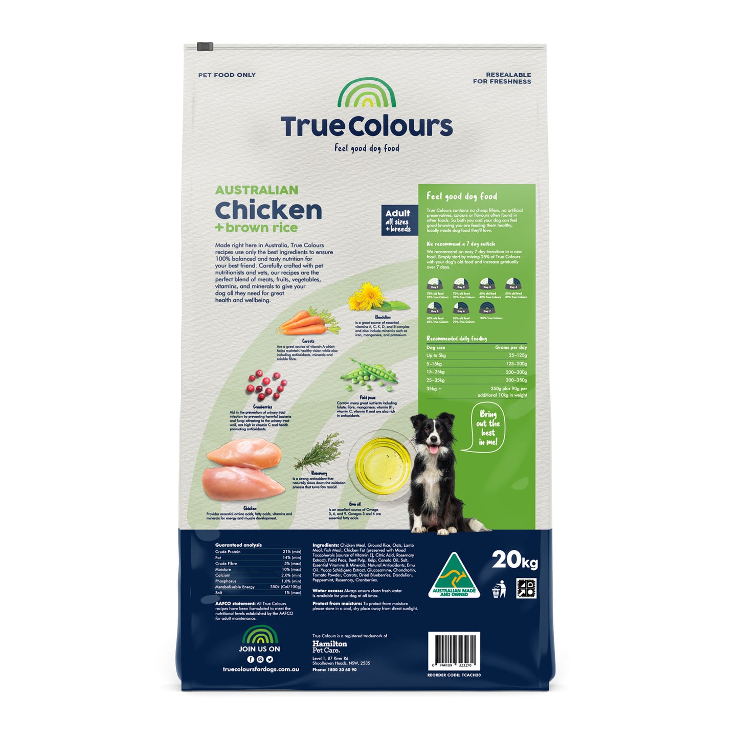 True Colours Chicken Adult Food