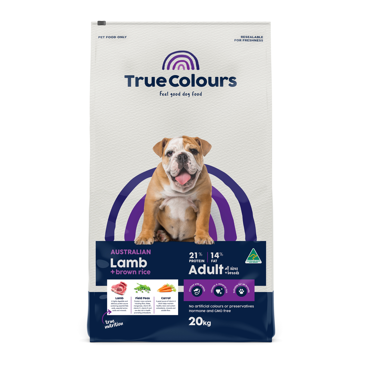 True Colours Lamb Adult Food