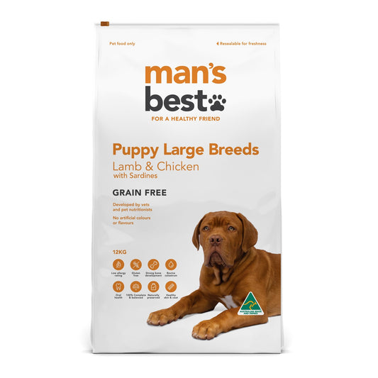 Man's Best Large Breed Puppy