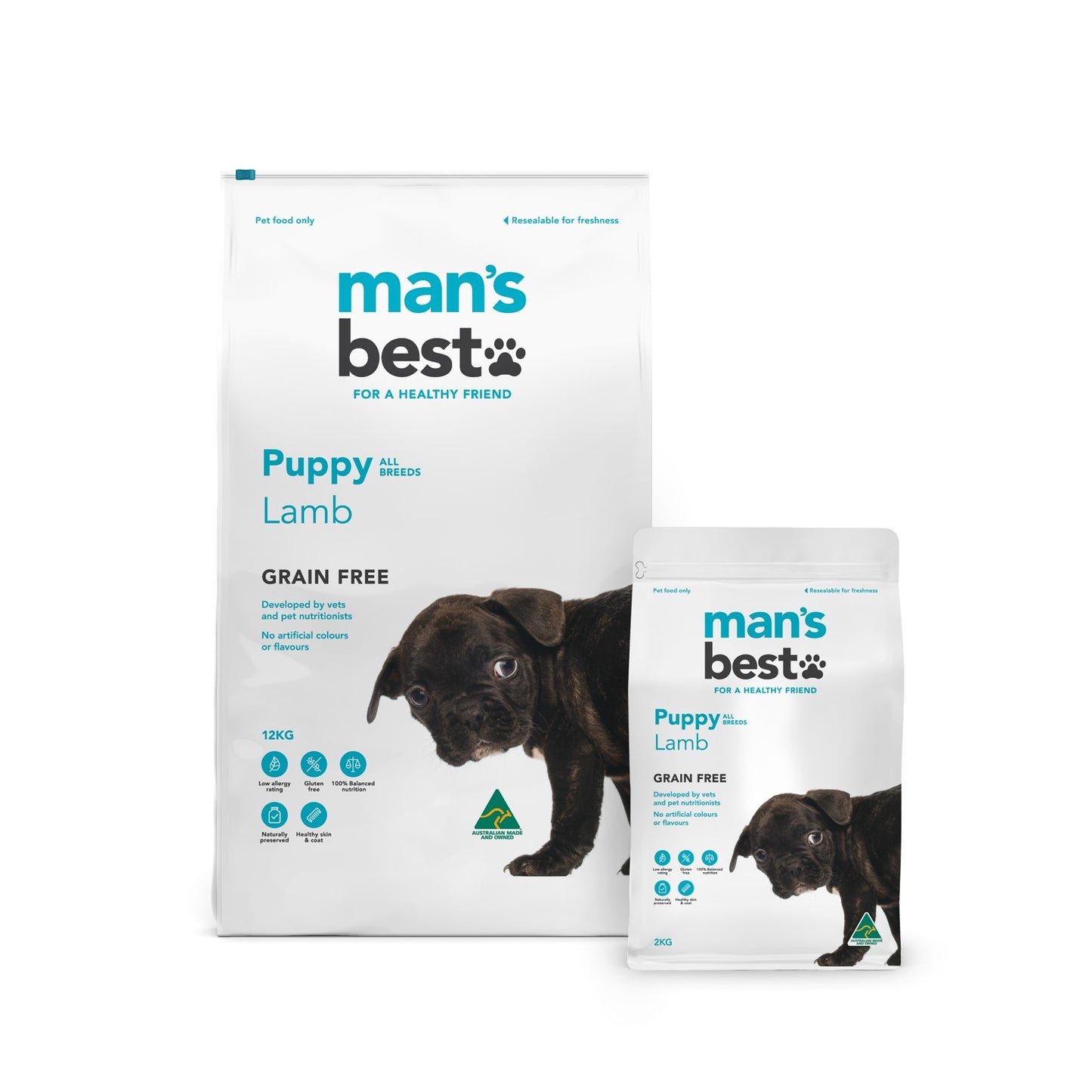 Man's Best Puppy Lamb Food